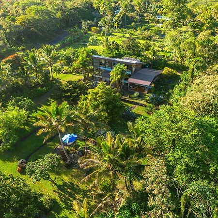 Jungle Haven Ocean Front Eco Villa On Fruit Farm Pahoa Экстерьер фото