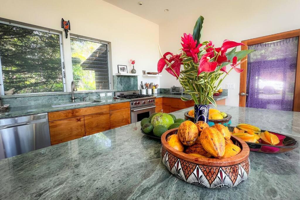 Jungle Haven Ocean Front Eco Villa On Fruit Farm Pahoa Экстерьер фото
