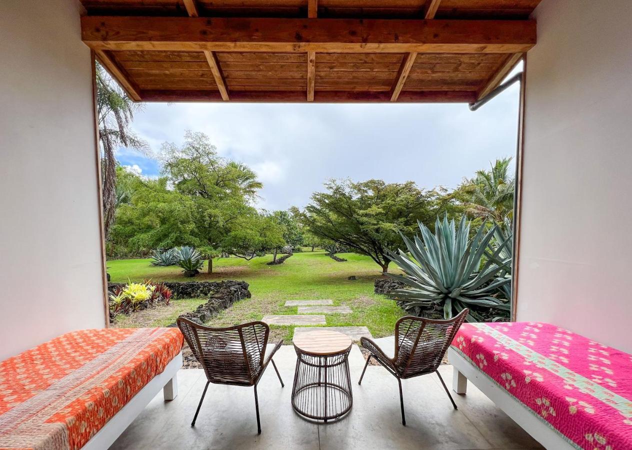 Jungle Haven Ocean Front Eco Villa On Fruit Farm Pahoa Экстерьер фото