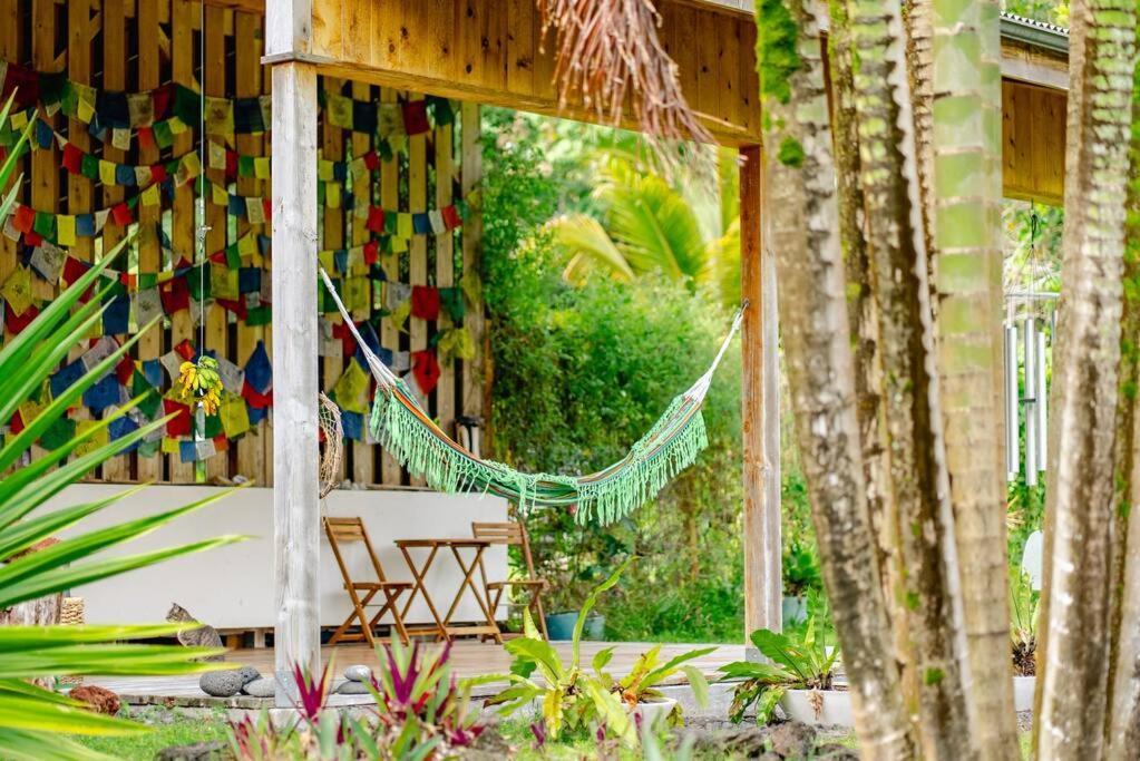Jungle Haven Ocean Front Eco Villa On Fruit Farm Pahoa Экстерьер фото