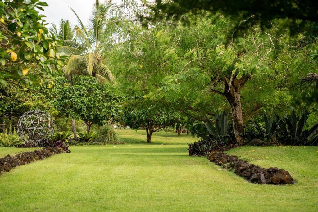 Jungle Haven Ocean Front Eco Villa On Fruit Farm Pahoa Экстерьер фото