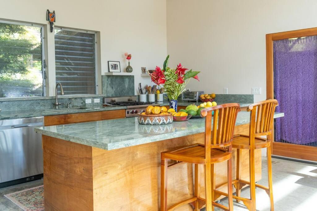 Jungle Haven Ocean Front Eco Villa On Fruit Farm Pahoa Экстерьер фото