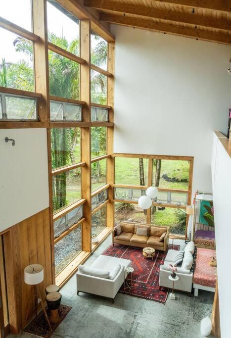 Jungle Haven Ocean Front Eco Villa On Fruit Farm Pahoa Экстерьер фото