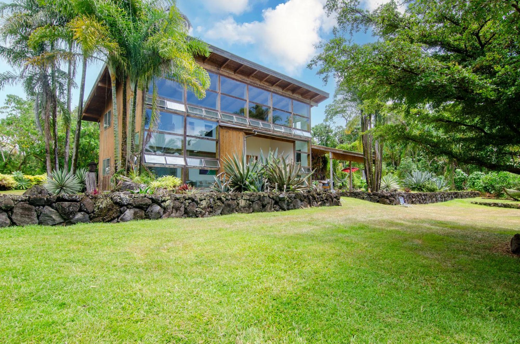 Jungle Haven Ocean Front Eco Villa On Fruit Farm Pahoa Экстерьер фото
